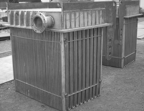 DBLF保護(hù)氣(氫氣)-水換熱器芯體